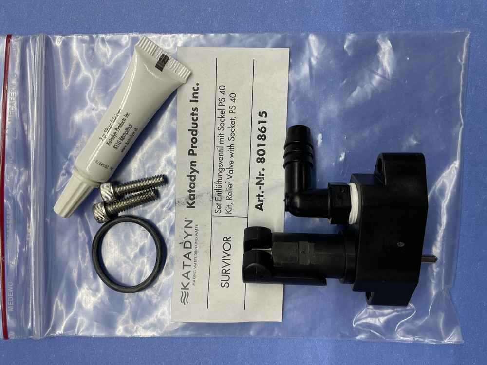 RELIEF VALVE KIT WITH SOCKET PS40